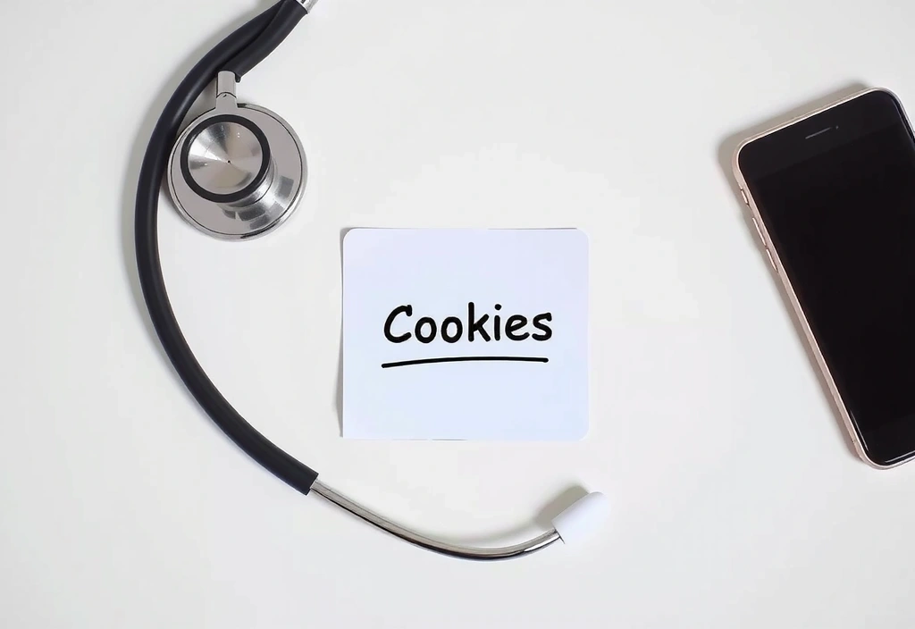 Représentation visuelle des cookies et santé